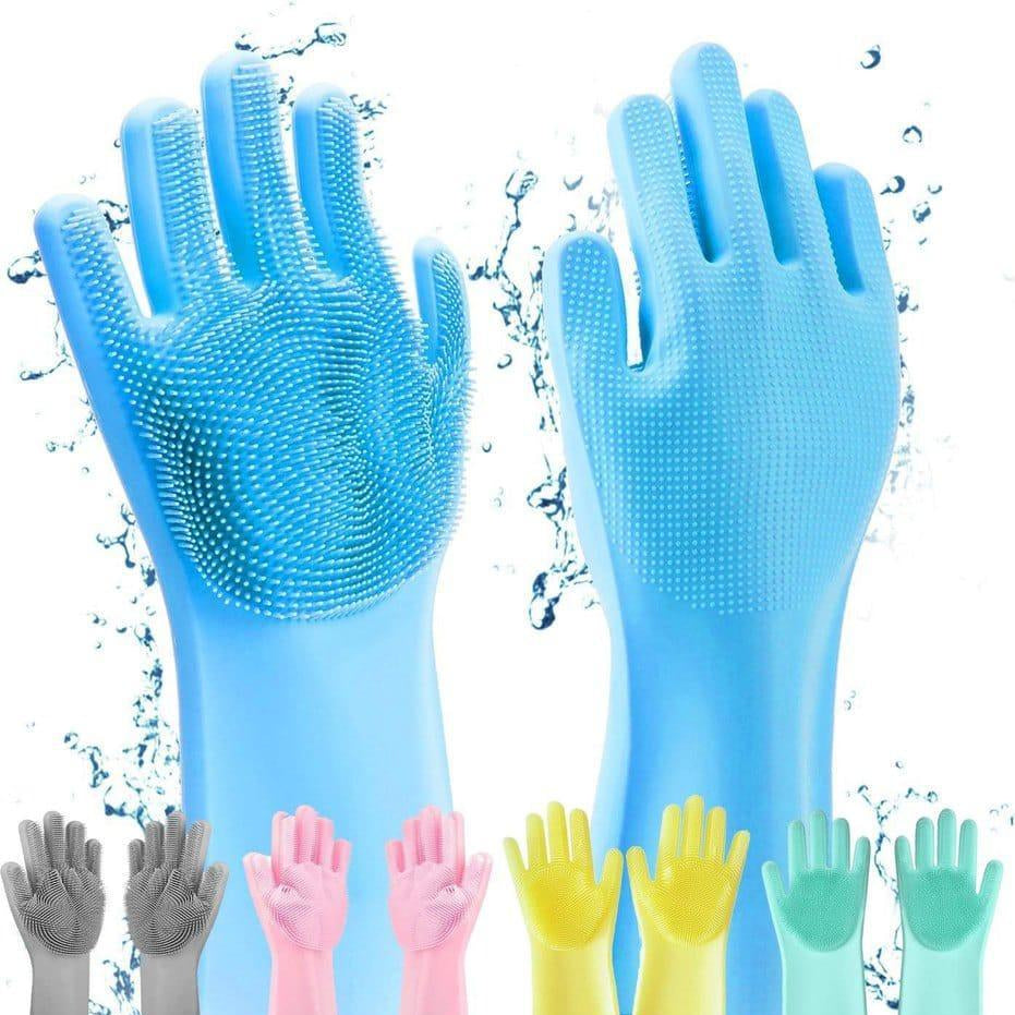 Silicone washing gloves 🧤