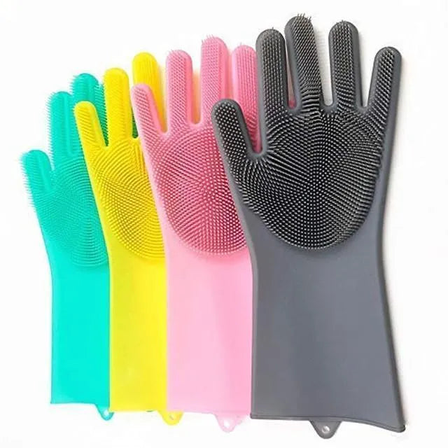 Silicone washing gloves 🧤
