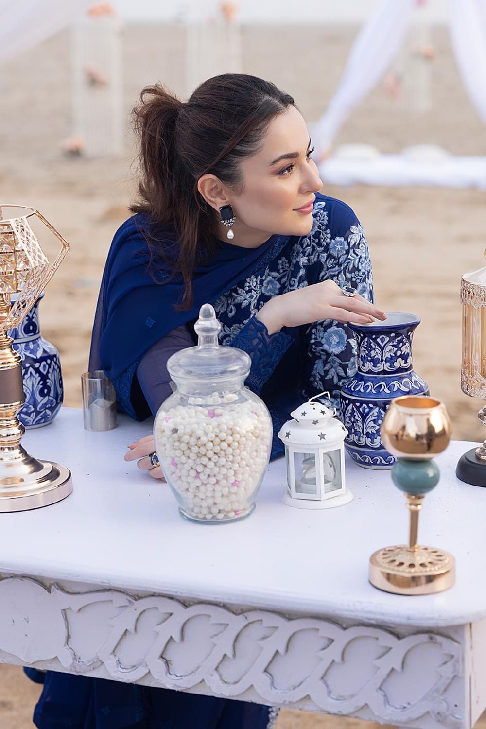 CHIFFON Suit With MALAI Trouser