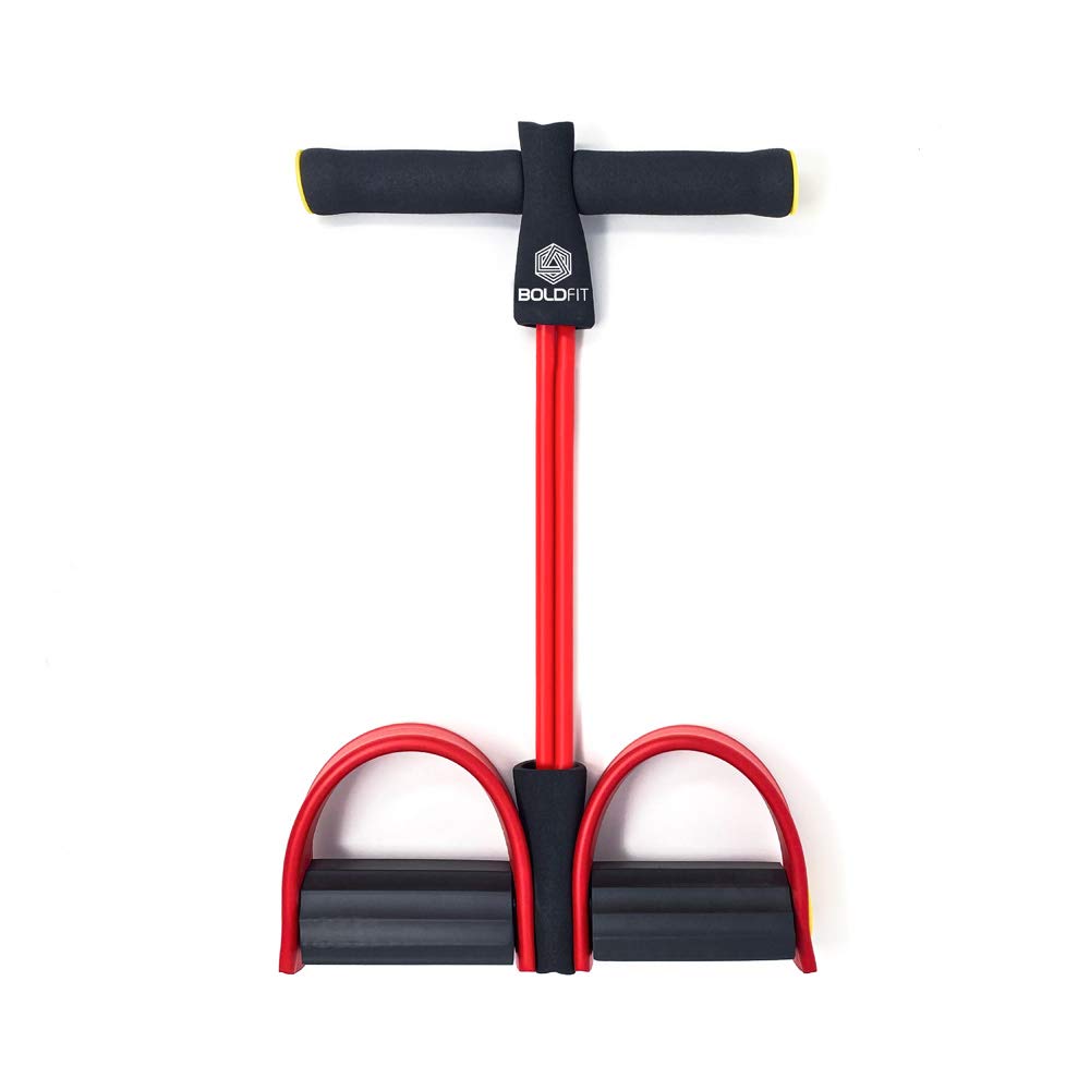Pull Reducer Resistance Training Bands Tummy Trimmer Bally Fat Burner Body Exerciser Weight Loss Home Gym Home Workout Arm Muscle Builder Double Pull Rope Body Trimmer Pedal Exerciser Yoga Crossfit Exercise Arm Exercise Tummy Body Building Training Unisex