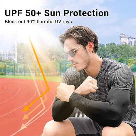 UV Sun Protection Arm Sleeves for Men and Women
